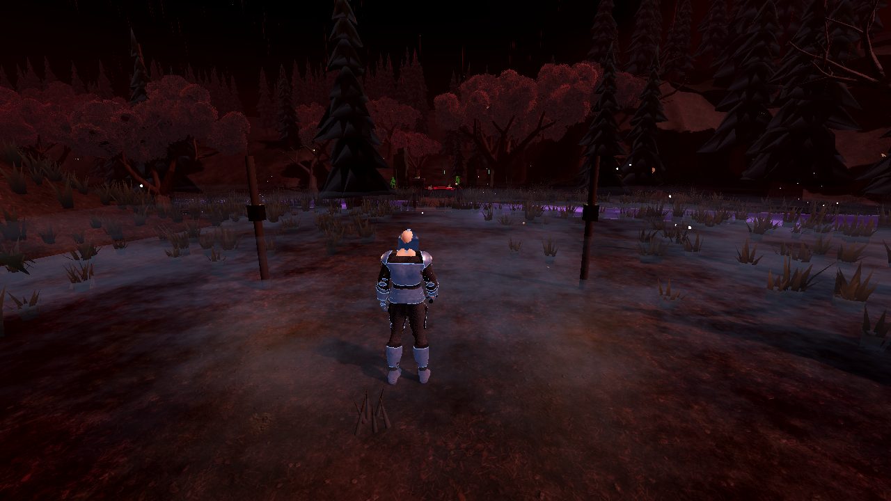 Blood rain over the Cursed Forest